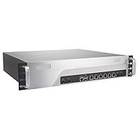 HUNSN Firewall, VPN, 2U Rackmount, Network Appliance, Z87 with Core I5 4430, RS13, AES-NI/10 Ports/6 LAN/4 SFP+ 10 Gigabit 82599ES/2USB/COM/BYPASS,(Barebone, NO RAM, NO Storage, NO System)