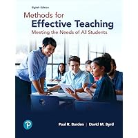 Methods for Effective Teaching: Meeting the Needs of All Students Methods for Effective Teaching: Meeting the Needs of All Students Paperback eTextbook Loose Leaf Book Supplement