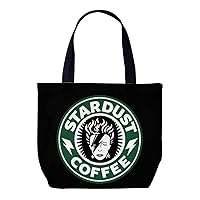 RFSHOP Tote Bag, David Bowie, David, Bowie, Coffee, Shopping Bag, Handbag, Men's, Women's, Large Capacity, Lightweight, Popular, Stylish, Multi-functional, Handbag, Going Out Bag, Mother's Bag, Unisex, Work or School Commute, Eco Bag, Character, coloured