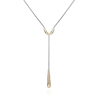 Vince Camuto Two Tone Long Y Necklace for Women