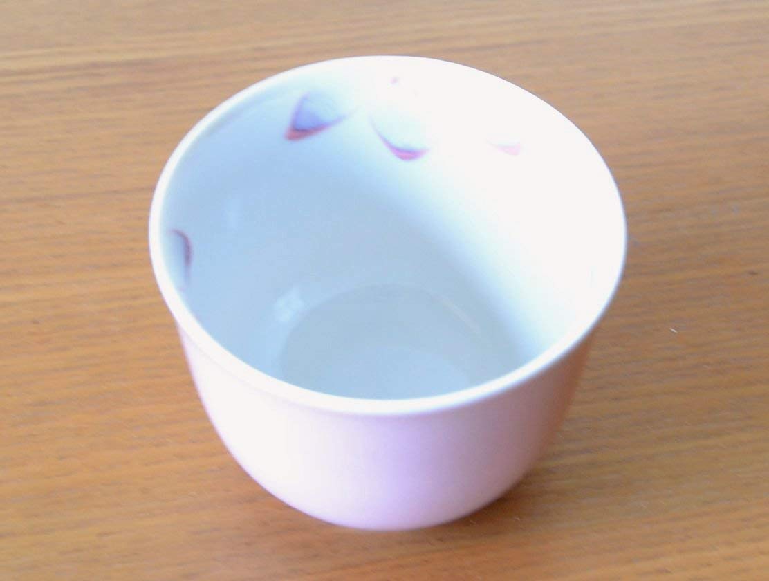 Japanese Tea set Traditional Made in Japan Arita Imari ware Ceramic 6 pcs Porcelain 1 pc Tea Pot and 5 pcs Cups for Green Tea Pink Flower