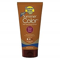 Banana Boat Summer Color Sunless Lotion, Deep Dark, 6 Fluid Ounces