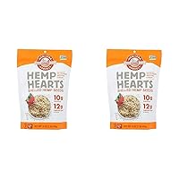 Manitoba Harvest Hemp Hearts Raw Shelled Hemp Seeds, 1lb; with 10g Protein & 12g Omegas per Serving, Non-GMO, Gluten Free - Packaging May Vary (Pack of 2)