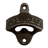 Vintage Cast Iron Bottle Opener Wall Mounted Wine Beer Openers Tool Bar Drinking Wine Openers And Stoppers