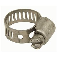BREEZE CLAMP 3704 Breeze Mini Hose Clamp, 300 Stainless Steel, 7/32