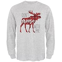 Old Glory Autumn Don't Moose with Me Mens Long Sleeve T Shirt