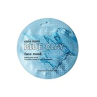 Natural cosmetics Face mask BLUE CLAY AND TEA TREE. 10 ml.