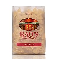 Homemade Farfalle Pasta, 16oz, Traditionally Crafted, Premium Quality, From Durum Semolina Flour, Imported from Italy, 1 Pound (Pack of 1)