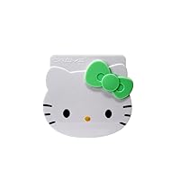 x Hello Kitty Matcha Blotting Papers + Reusable Compact Mirror - Hello Kitty Collaboration for Oil Control and On-the-Go Touch-ups (Matcha Color Ribbon)