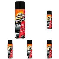 Tire Foam, Tire Cleaner Spray for Cars, Trucks, Motorcycles, 20 Oz Each, 1.25 Pound (Pack of 5)