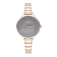 Venus Womens Analog Quartz Watch with Stainless Steel Gold Plated Bracelet RA511202