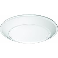 JSBT 6IN 30K 90CRI MW WL M6 SLIMBASIC Slim Tapered Downlight, 6-Inch, White