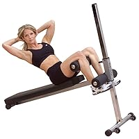 Body-Solid (GAB60) Pro-Style Adjustable Ab Board - Abdominal crunch and sit-up bench designed for home or commercial gym