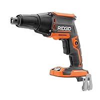 RIDGID 18 Volt Cordless Brushless Drywall Screwdriver with Assorted Attachment (Tools Only)
