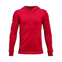 Under Armour Boys Storm Fleece Hoody Red Youth Small