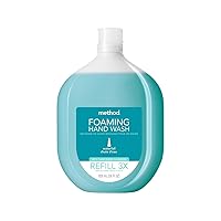 Method Foaming Hand Soap, Refill, Waterfall, 28 Ounce, 1 pack