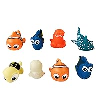 8Pcs Finding Nemo Cake Toppers , Finding Nemo Party Cake Decoration Supplies
