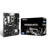 Biostar TZ590-BTC (Intel 10th and 11th Gen) LGA 1200 Intel Z590 9 GPU Support GPU Mining Motherboard.