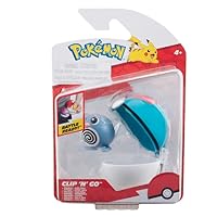 POKEMON Pkw3626 Clip 'N' Go Poliwag with Lure Ball