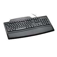 Kensington Pro Fit Wired Comfort Keyboard (K72402US),Black