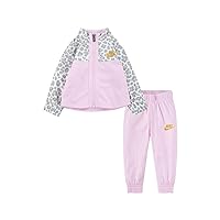 Nike Baby Girls Mini-Me Full Zip Jacket & Joggers 2 Piece Set
