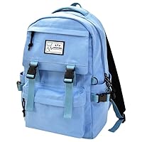 AVVENTURA(アヴェンチュラ) Aventura avventura0015 Backpack, Flap Backpack, Canvas, Bottle Pocket, Large Capacity, Blue