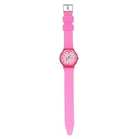 6945 Girls Wrist Watch with Glitter Silicone Strap in Ylvi and The Minimoomis Design, Splashproof and Nickel Tested, Assorted in 2 Designs
