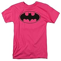 Popfunk Classic Pink Batman Logo T Shirt & Stickers