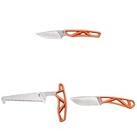 Gerber EXO MOD Knife/Saw Hunting Backpacking Set, Hunter Orange