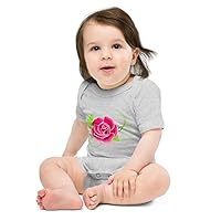 MS Baby one Piece Body Suit Athletic Heather