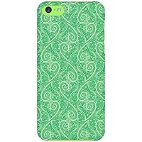 Paisley Heart Green Produced by Color Stage/for iPhone 5c/au AAPI5C-ABWH-151-MBM8
