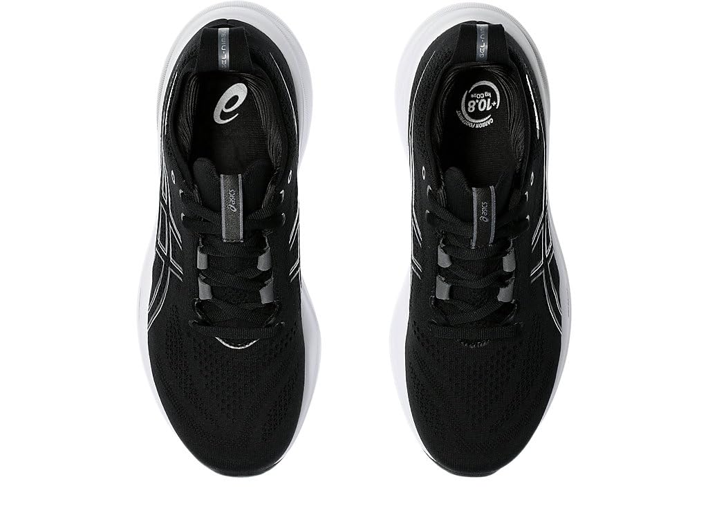 ASICS Women's Gel-Nimbus 26 Running Shoe, 9.5, Black/Graphite Grey
