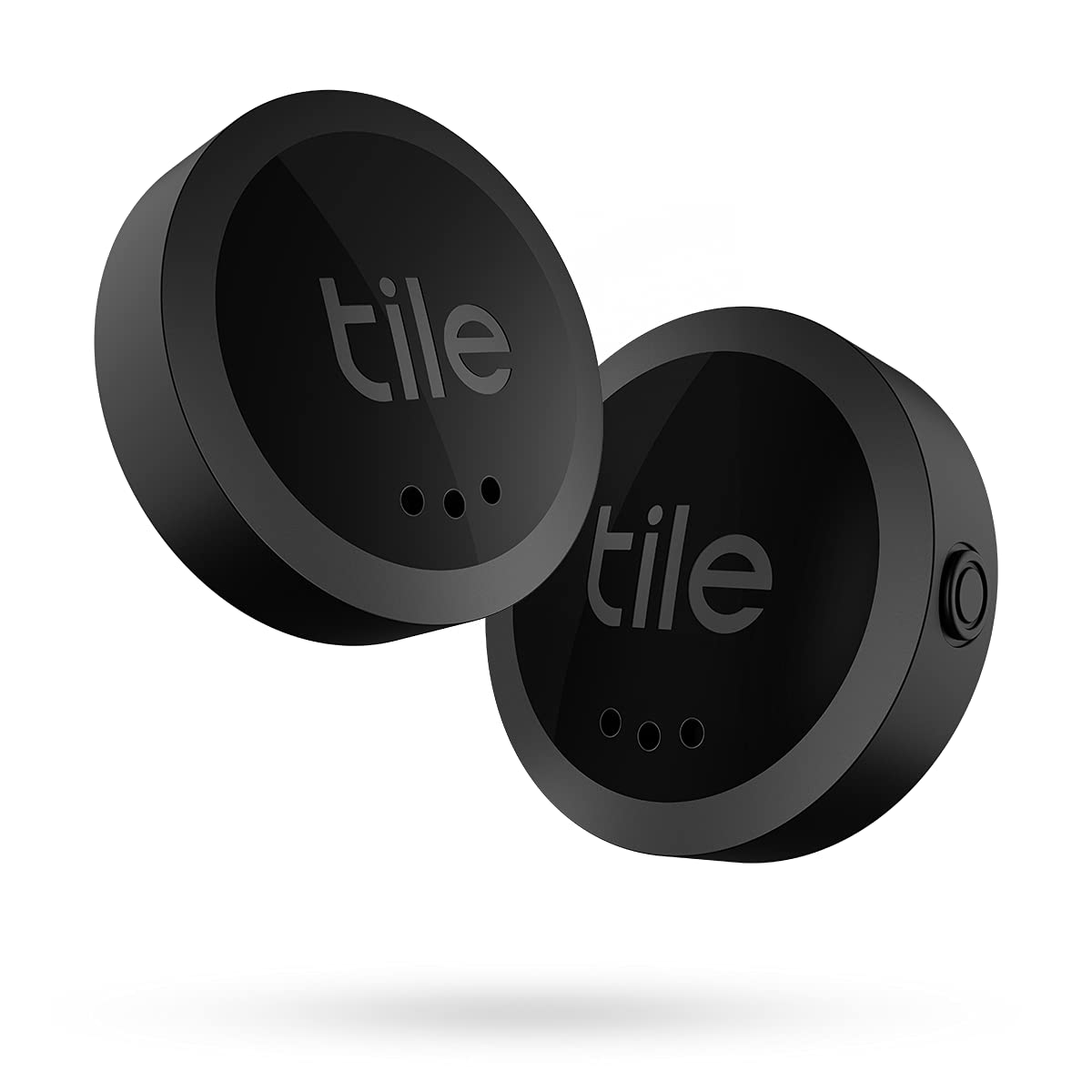Tile Sticker 2-Pack. Small Bluetooth Tracker, Remote Finder and Item Locator, Pets and More; Up to 250 ft. Range. Water-Resistant. Phone Finder. iOS and Android Compatible.
