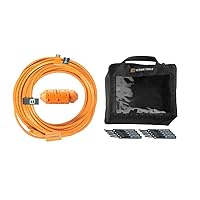 Tether Tools TetherPro USB-C to USB 3.0 Micro-B Right Angle Cable | for Fast Transfer and Connection Between Camera and Computer | High Visibility Orange | 15 Feet (4.6 m)