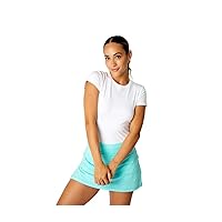 SOFIBELLA UV Colors Short Sleeve Womens Tennis Shirt