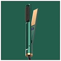 Hair Iron, 3 in 1 Flat Iron for Hair, with Led Screen Mini Flat Iron for Short Hair, for Travel, Women and Girls,Green