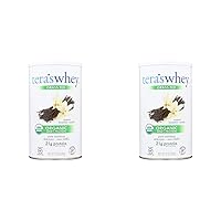teraswhey, Whey Protein Simply Pure Plain Can, 12 Ounce (Pack of 2)