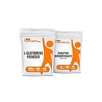 BULKSUPPLEMENTS.COM L-Glutamine 500g + Creatine 500g Bundle