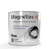 Magnetize-It! Magnetic Paint & Primer (Water Based) – Standard Yield 32oz,  MISTD-1530