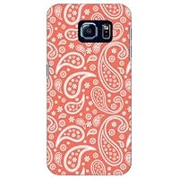 Paisley Orange Produced by Color Stage/for Galaxy S6 SC-05G/docomo DSC05G-ABWH-151-MBM1