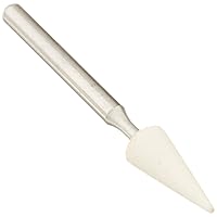 Qualité FW645 S Stone Clinic White Stones with FG and RA Shanks, Pack of 10