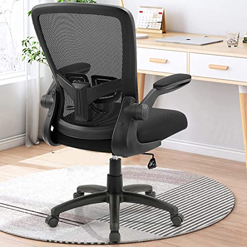 Mua Office Chair Clearance, Ergonomic Desk Chair with Adjustable Height,  Lumbar Support, High Back Mesh Computer Chair with Flip up Armrests, Task  Chairs for Home Office - 300lb Executive Chair trên Amazon