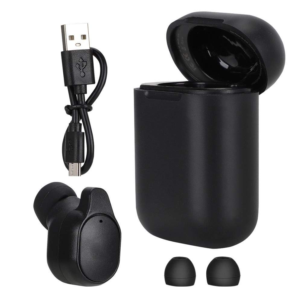 Translator Headset Wireless with Portable Charging Box, Real-time, More Than 33 Languages, for Business Study Travel, Stereo, High Sound Quality, Accurate Pronunciation