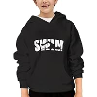 Unisex Youth Hooded Sweatshirt Swim Swimming Swimmer Cute Kids Hoodies Pullover for Teens