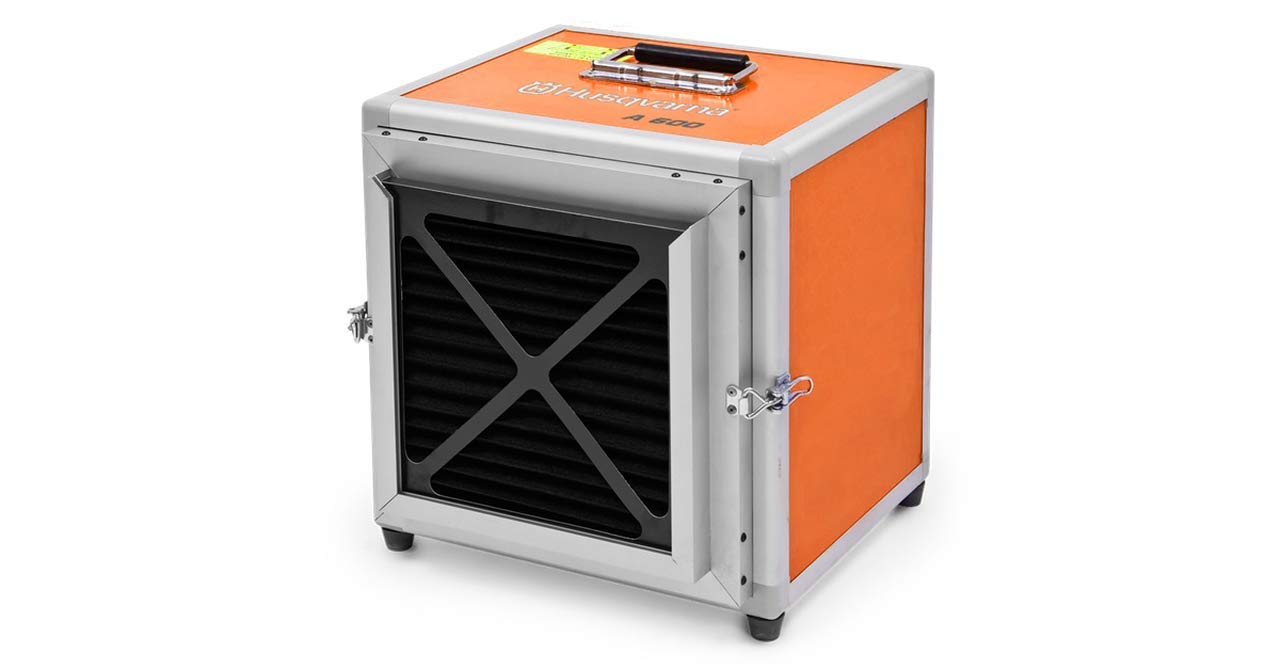 Husqvarna A600 Negative Air Scrubber with HEPA Filtration, 120V, (Formerly Pullman Ermator)