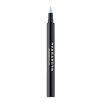 Color Pop Eye Liner - No Smudging, Quick Drying Formula - Creates Ultra-Fine to Bold Lines with Precise Application - Intense Hue Enhances Your Face Makeup - 03 Blue Radiance - 1 Pc