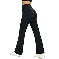 TOPYOGAS Womens Flare Yoga Pants High Waist Bootcut Leggings with Tummy Control Workout Gym Leggings