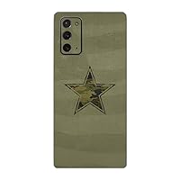 MightySkins Skin for Samsung Galaxy Note 20 5G - Army Star | Protective, Durable, and Unique Vinyl Decal wrap Cover | Easy to Apply, Remove, and Change Styles | Made in The USA