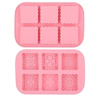 Food Grade Silicone DIY Cake Muffin Baking Moldel Ice Cream Soap Making Pattern for Making Jelly Pudding Cookies Chocolate,Silicone Mooncake Mold, Silicone Mooncake Mold, Food Grade Silicone DIY