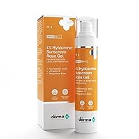 The Derma Co 1% Hyaluronic Sunscreen Aqua Ultra Light Gel with SPF 50 PA+++